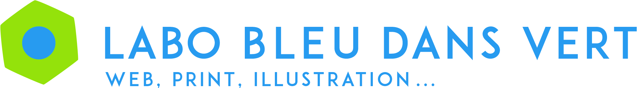 Labo Bleu Dans Vert